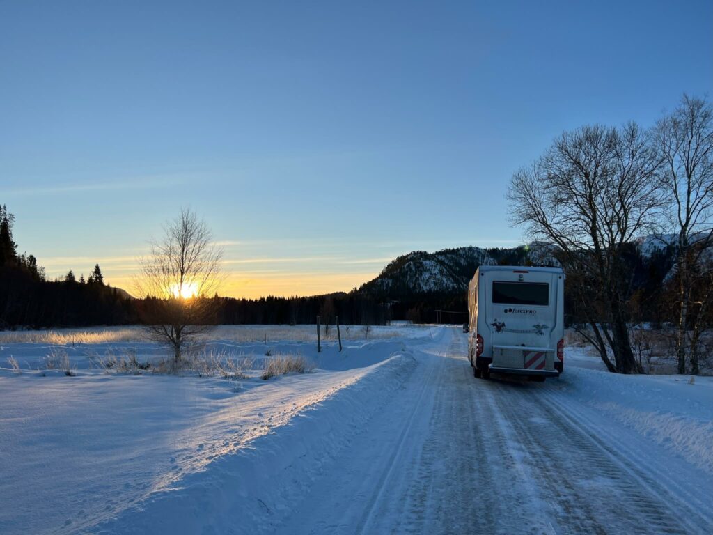 Reise im Schnee 1